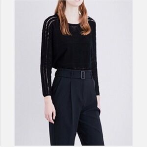 MAJE Mufina Open Knit Sweater Sz 1 or S